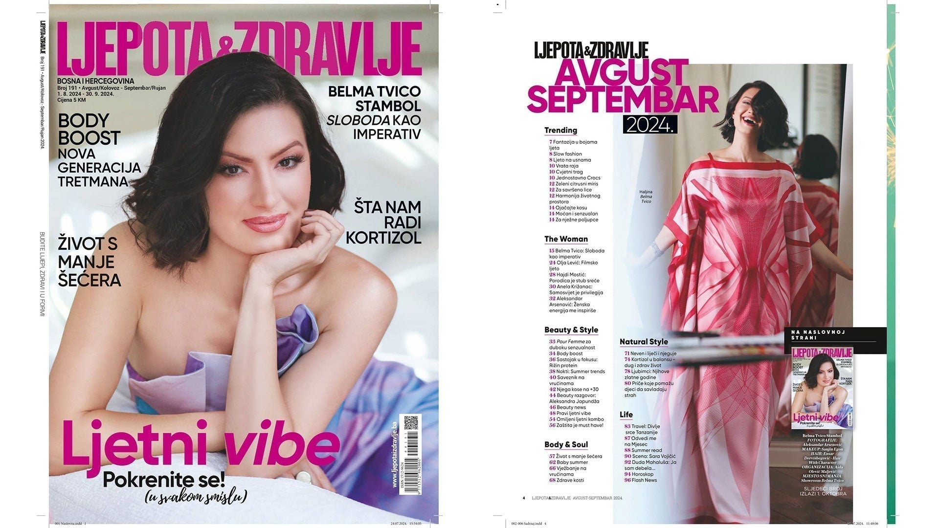 Belma Tvico Editorial Ljepota i Zdravlje