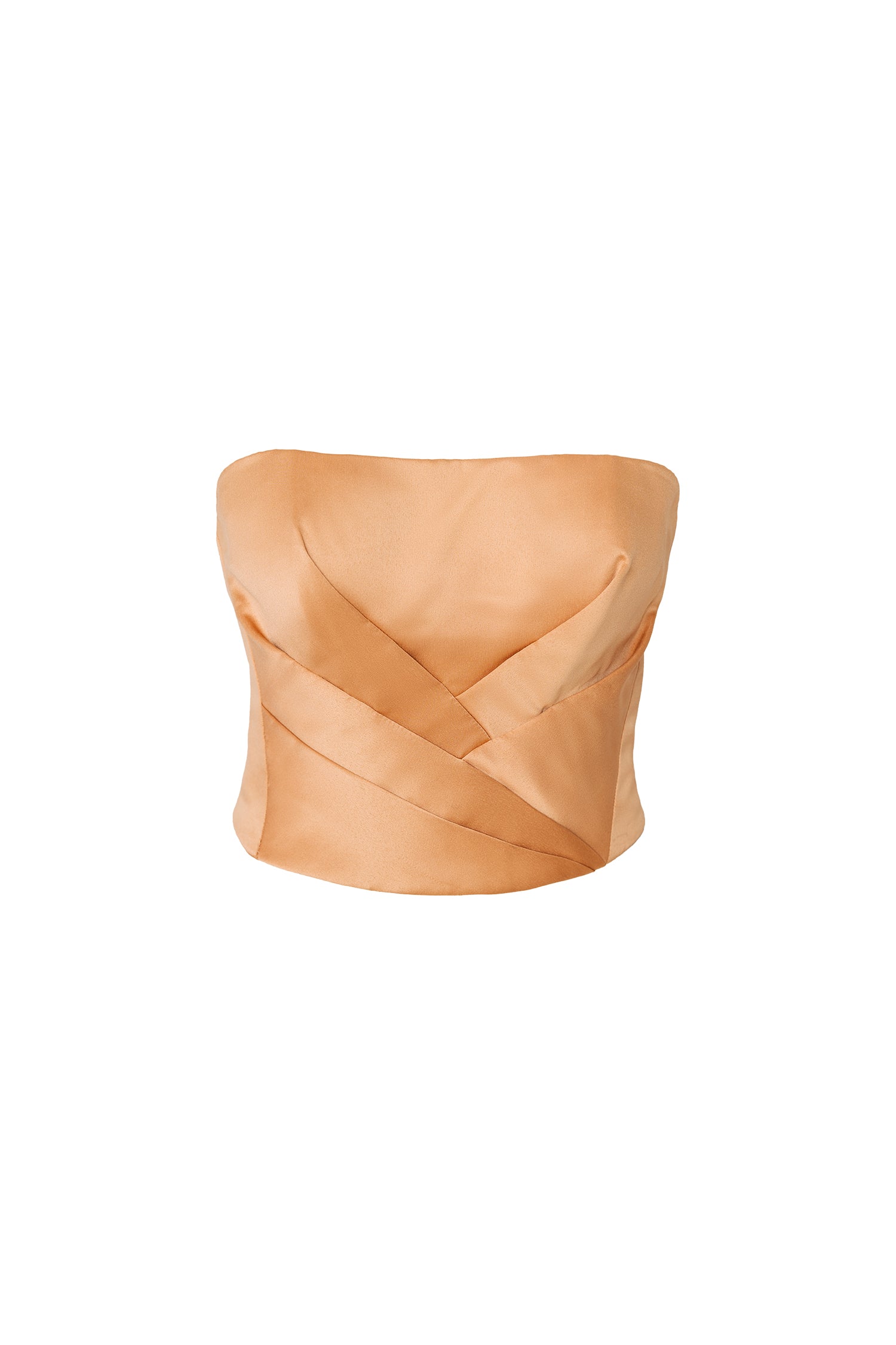 Gold Duchesse Satin Bodice