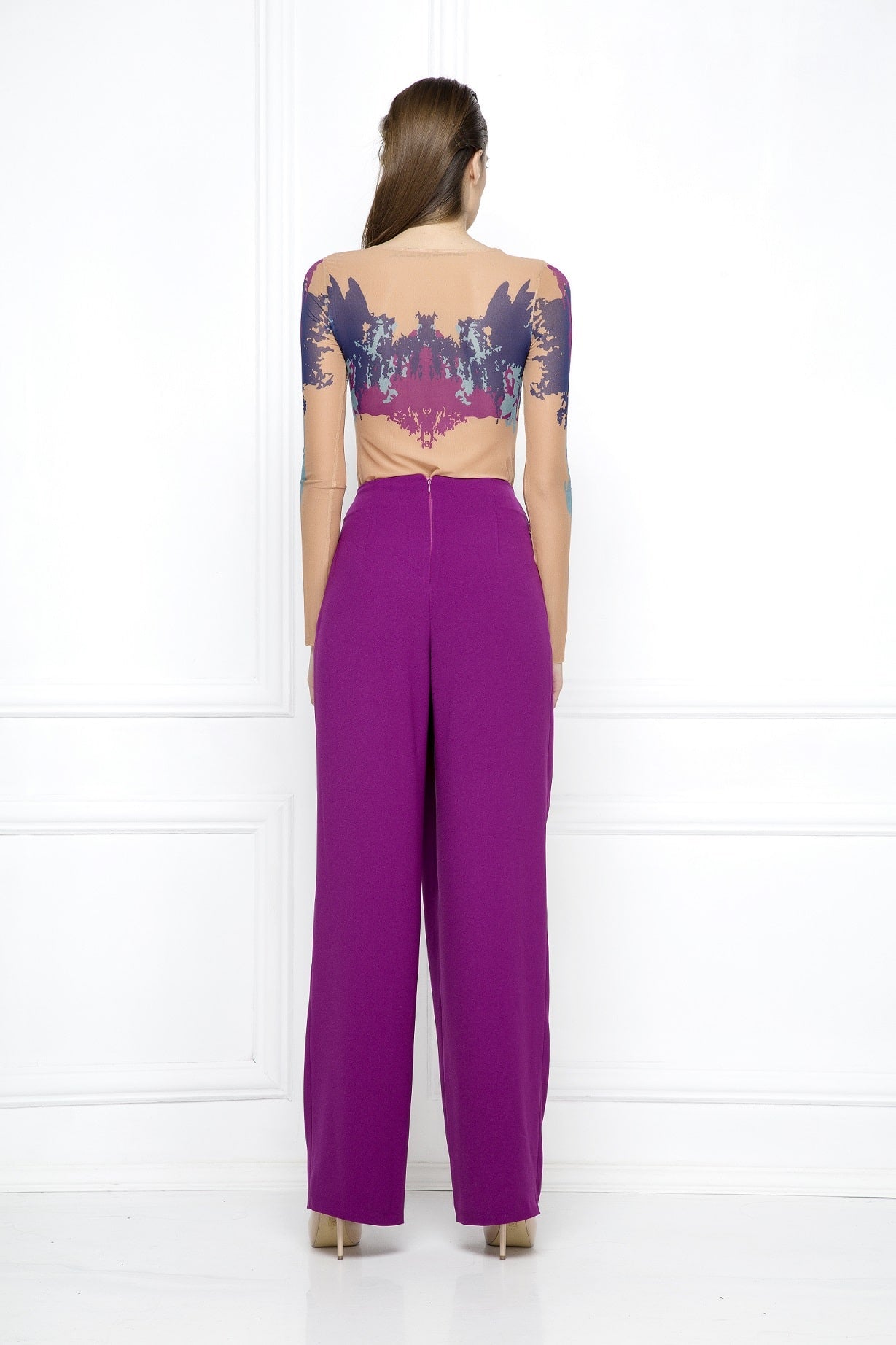 Orange Vibrance Print Bodysuit