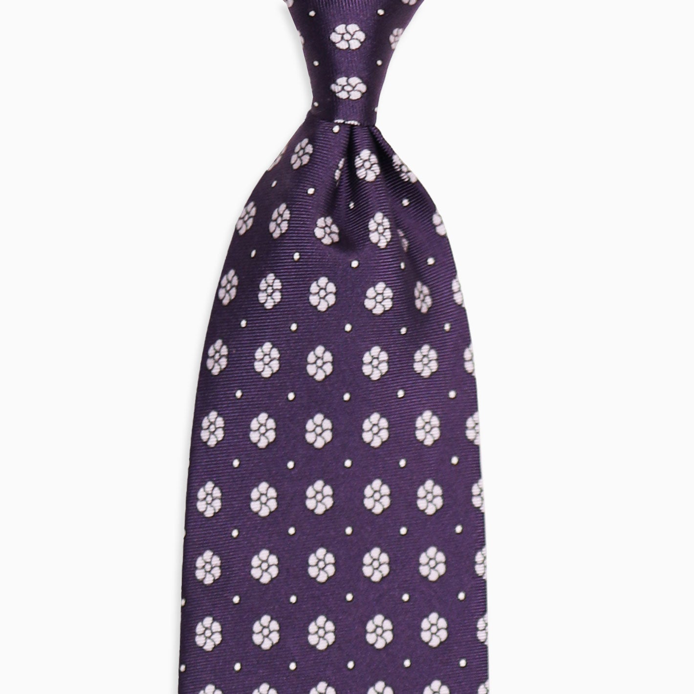 Violet Lavender Vijećnica Flower Tie Pocket Square Set