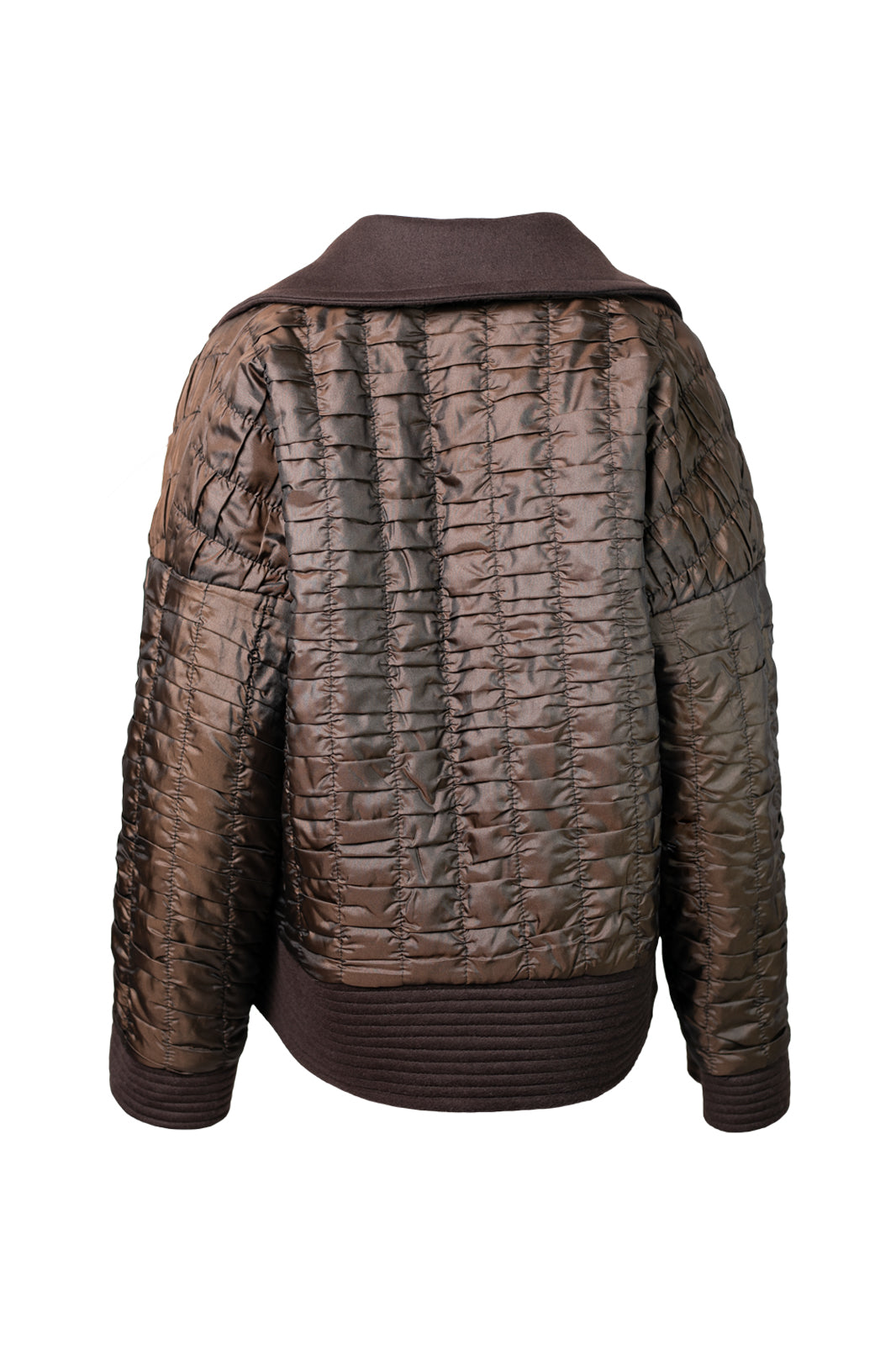 Mocha Brown Doublesided Wool Jacket